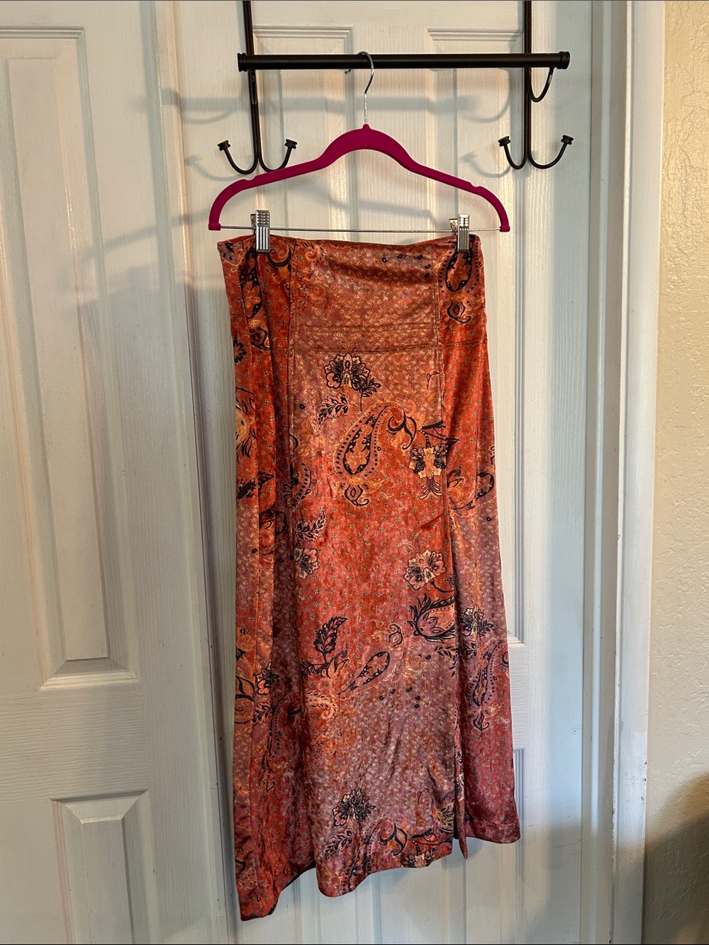 Free People Maxi velvet skirt size L